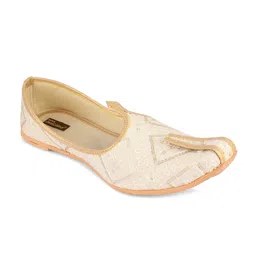 DESI COLOUR Men Woven Design Comfort Insole Mojaris-13