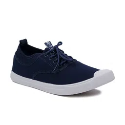 ASIAN Men Navy Blue Colourblocked Sneakers-image-23