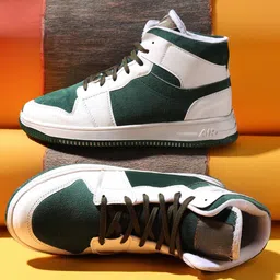 WIXOM Men Colourblocked Sneakers-43