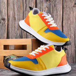 WIXOM Men Colourblocked Sneakers-24