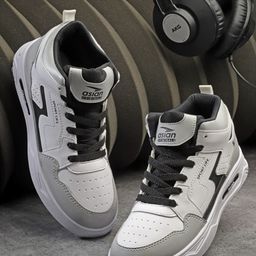 ASIAN Men Colourblocked Memory Foam Insole Sneakers-5