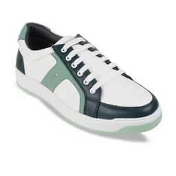 Mochi Men Colourblocked Comfort Insole Contrast Sole Lace-Ups Sneakers-33