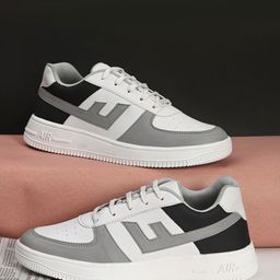 Fashion Victim Men Colourblocked Sneakers-image-76