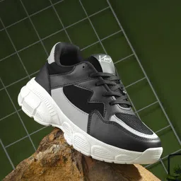 knoos Men Lightweight Non-Marking Running Shoes-8