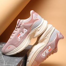 FILA Women Textured Lace Up Sneakers-image-13