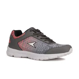 Power Women Grey Textured Sneakers-image-51