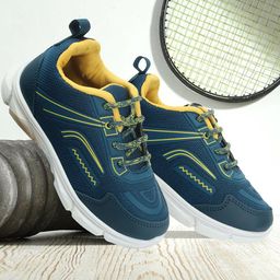 YK Boys Round Toe Lightweight Lace Up Mesh Sneakers-picture-27