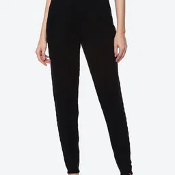 Biba Women Black Relaxed Trousers-image-17