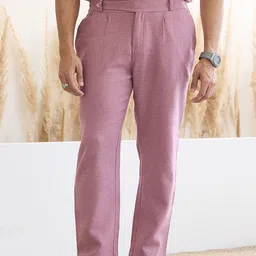 MR BUTTON Men Pleated Trousers image 1