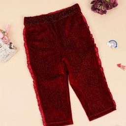 One Friday Girls Relaxed Velvet Trousers-picture-17