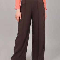 BLUEBIRD Women High-Rise Pleated Trousers-image-49