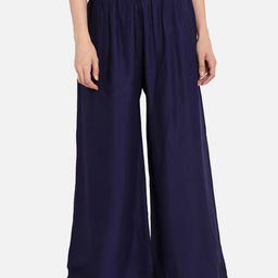 Moda Rapido Women Relaxed Flared Trousers-picture-12