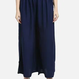 Moda Rapido Women Relaxed Flared Trousers-picture-39
