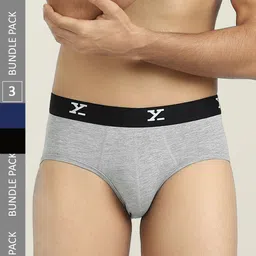 XYXX Men Pack of 3 IntelliSoft Antimicrobial Micro Modal Briefs-image-88