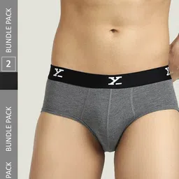 XYXX Men Pack Of 2 Low-Rise Anti Microbial Briefs-picture-19