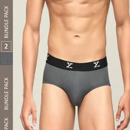 XYXX Men Pack of 2 IntelliSoft Anti Microbial Modal Briefs-image-70