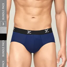 XYXX Men Pack of 3 IntelliSoft Antimicrobial Micro Modal Briefs-picture-50