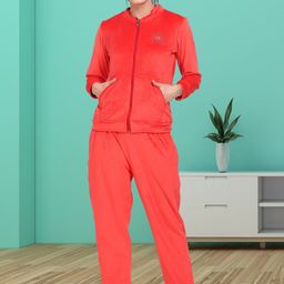 Noty Hooded Velvet Sweatshirt & Pyjama-image-8