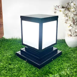 BrightLyt Black & White Square  Garden Outdoor Lamps-43
