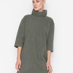 Trendyol Turtle Neck Tshirt Dress-picture-34