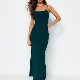 Trendyol Shoulder Straps Maxi Dress-image-51