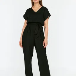 Trendyol V-Neck Basic Jumpsuit-picture-46