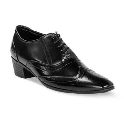 Bxxy Men Perforated Elevator Heeled Formal Brogues-95