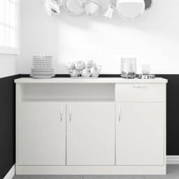 woodbuzz Magnus Sideboard in Frosty White Finish-picture-4