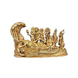 WHITEWHALE Beige Vishnu Parivar Showpiece-image-59