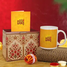 TIED RIBBONS Bhai Dooj Special Coffee Mug Combo Gift Pack-image-98