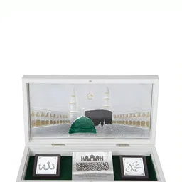 INTERNATIONAL GIFT Silver-Plated Allah God Idol Gift Set-image-75