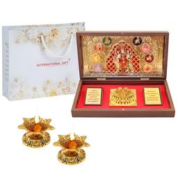 INTERNATIONAL GIFT Durga Maa God Idol With Charan Paduka-image-80