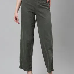 SHOWOFF Women Jean Clean Look Retro Denims Wide Leg Jeans-image-59