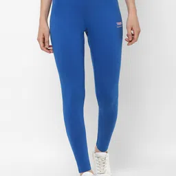 Allen Solly Woman Women Blue Solid Tights-picture-26