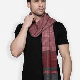 Alvaro Castagnino Men Red & Purple Mufflers-image-96