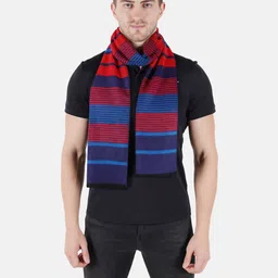 MUFFLY Red & Blue Striped Reversible Mufflers-image-87
