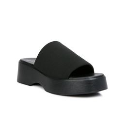 London Rag Open Toe Mesh Flatform Heels image 1