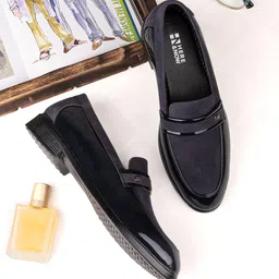 HERE&NOW Men Leather Lace-Ups Formal Loafers-picture-20