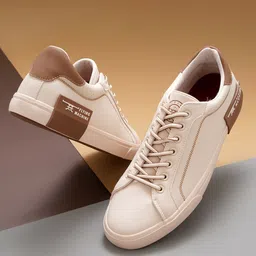 Flying Machine Men Colourblocked Round Toe Sneakers-image-14