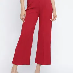 Mayra Women Relaxed High-Rise Parallel Trousers-image-108