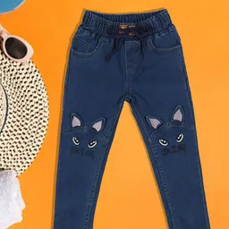 A-Okay Girls Printed Slim Fit High-Rise Jeans-picture-42