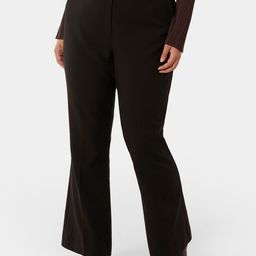 Forever New Women Relaxed High-Rise Bootcut Trousers-38