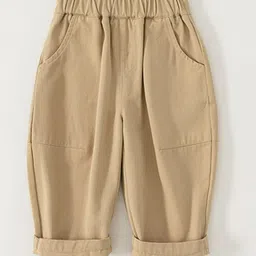 LULU & SKY Unisex Kids Tapered Fit High-Rise Trousers-picture-42