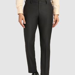 Blackberrys Men Slim Fit Low-Rise Formal Trousers-image-106