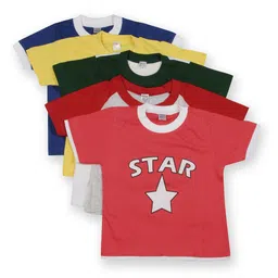 GKIDZ Boys Set of 5 Pure Cotton T-shirts-4