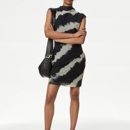 Marks & Spencer Tie and Dye Printed Sheath Dress-7