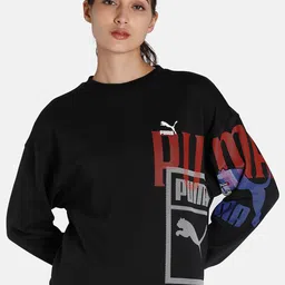 Puma Women CLASSICS GEN, Graphic Printed Sustainable Sweatshirts-image-76