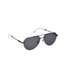 Police Men Aviator Sunglasses with UV Protected Lens-image-11