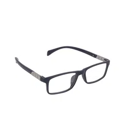 OPTIFY Unisex Clear Lens & Black Square Sunglasses with UV Protected Lens-6