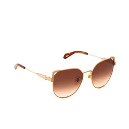 Just Cavalli Women Butterfly Sunglasses with UV Protected Lens SJC04258594SG-20